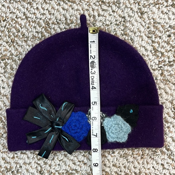 ALESSANDRA BACCI FIRENZE WOOL HAT Made in Italy BUNDLE MAURICES SCARF - Picture 7 of 10